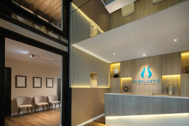 Vista Recepción y Sala de Espera